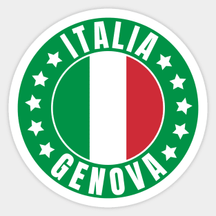 Genova Sticker